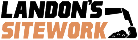 Landon's Sitework Iowa City logo